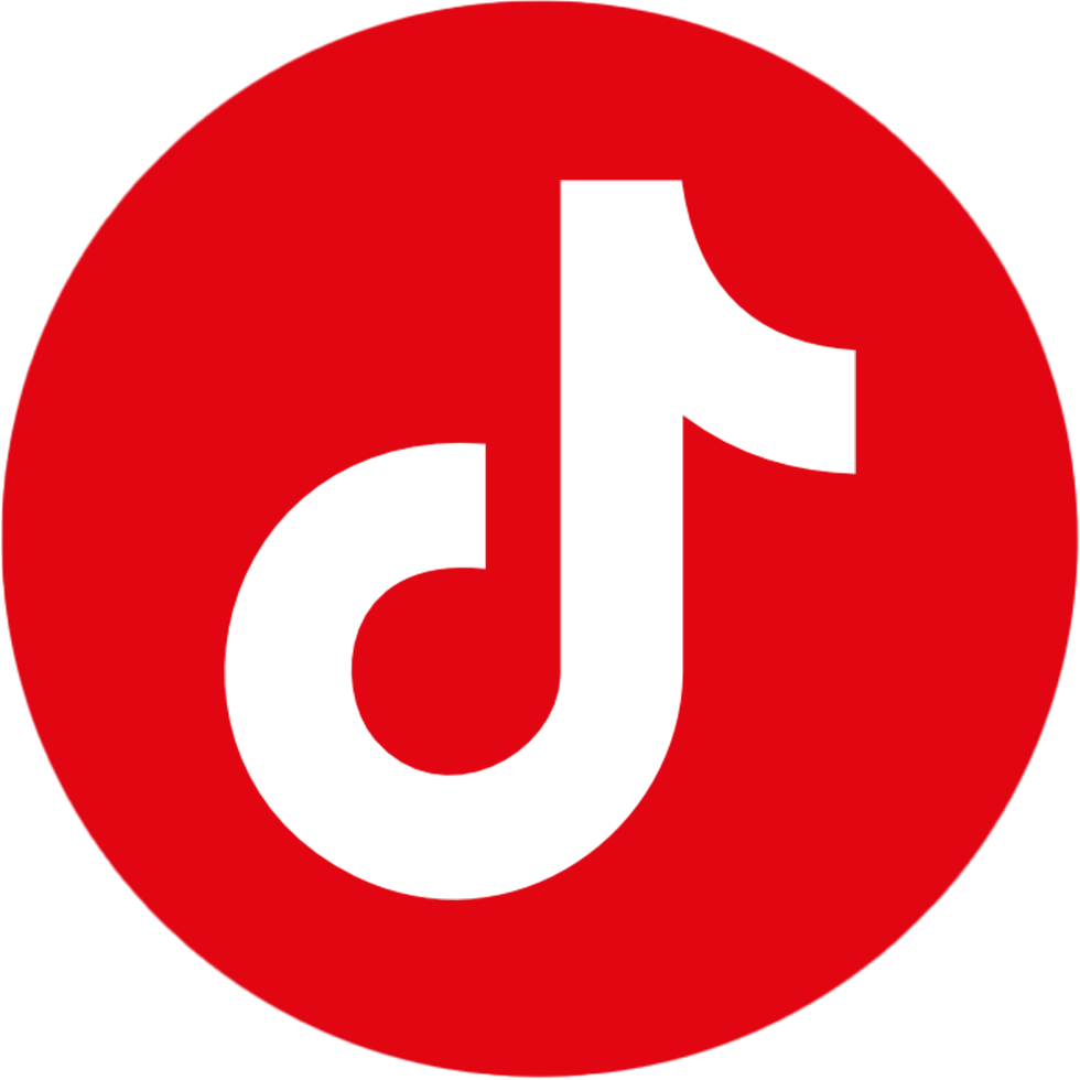 tiktok logo rojo c4v