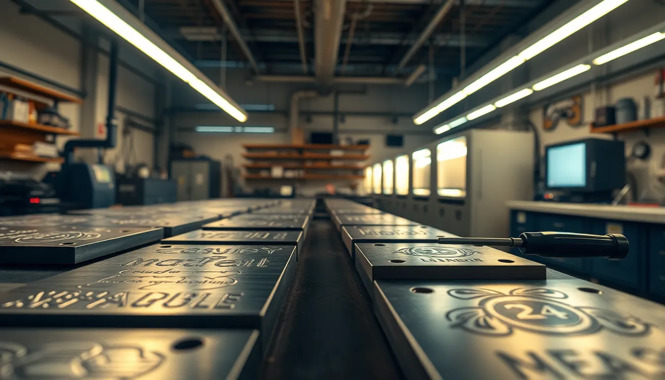 técnicas de grabado en metal​