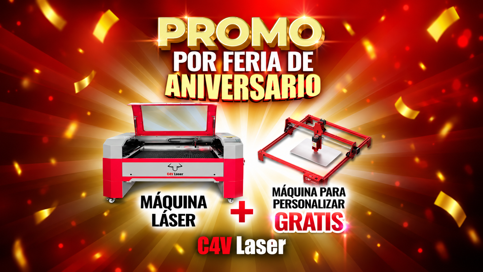 Promoción 2x1 de C4V Láser